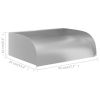 Waterfall 17.7"x13.4"x5.5" Stainless Steel 304