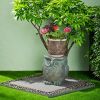 OWL GARDEN STOOL [Lots of scene pictures]