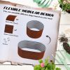 Outsunny 3.5' x 2' x 1.4' Galvanized Raised Garden Bed Kit, Outdoor Metal Elevated Planter Box with Safety Edging, Easy DIY Stock Tank for Growing Flo