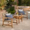 HAMPTON WOOD + WICKER CLUB CHAIR