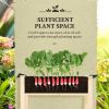 Outsunny Raised Garden Bed with Legs, 34" x 18" x 30", Elevated Wooden Planter Box, Self-Draining with Bed Liner for Vegetables, Herbs, and Flowers Ba