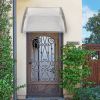 HT-100 x 96cm Household Application Door & Window Rain Cover Eaves Gray Holder