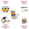Sunnyfeel Beach Chair, Foldable Camping Chair Beach Chair,Lightweight Low Easy-to-Store & Use Portable Folding Chair with Handy Handle for Camp/Lawn/O